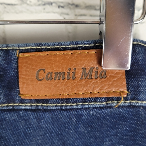 CAMII MIA | fleece lined skinny denim jeans - Picture 2 of 10